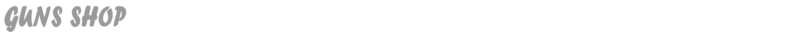 Guns Shop font preview